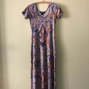 Warrior Within Designs psychedelic maxi dress